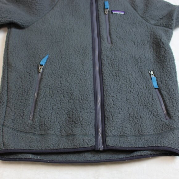 Patagonia Retro Full Zip Fleece Jacket Mens M - Picture 6 of 10